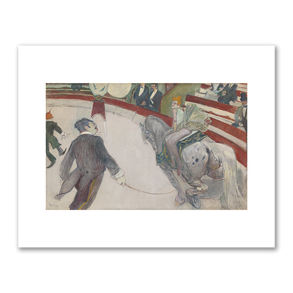 Equestrienne (At the Cirque Fernando) by Henri de Toulouse-Lautrec