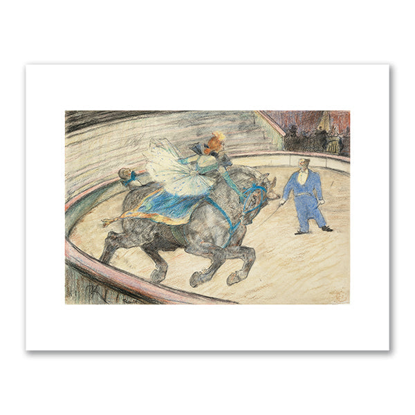 At the Circus: Work in the Ring by Henri de Toulouse-Lautrec