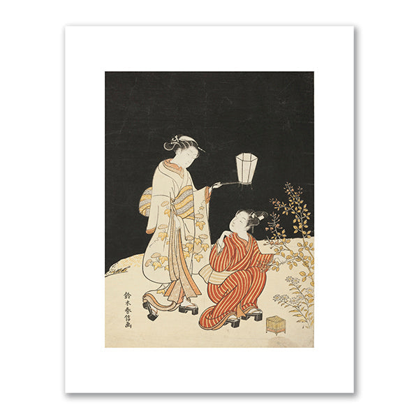 Searching for Fireflies by Suzuki Harunobu