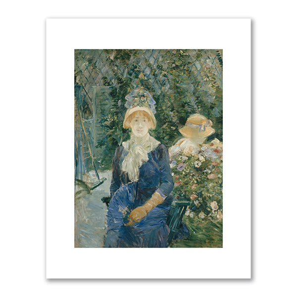 Woman in a Garden by Berthe Morisot