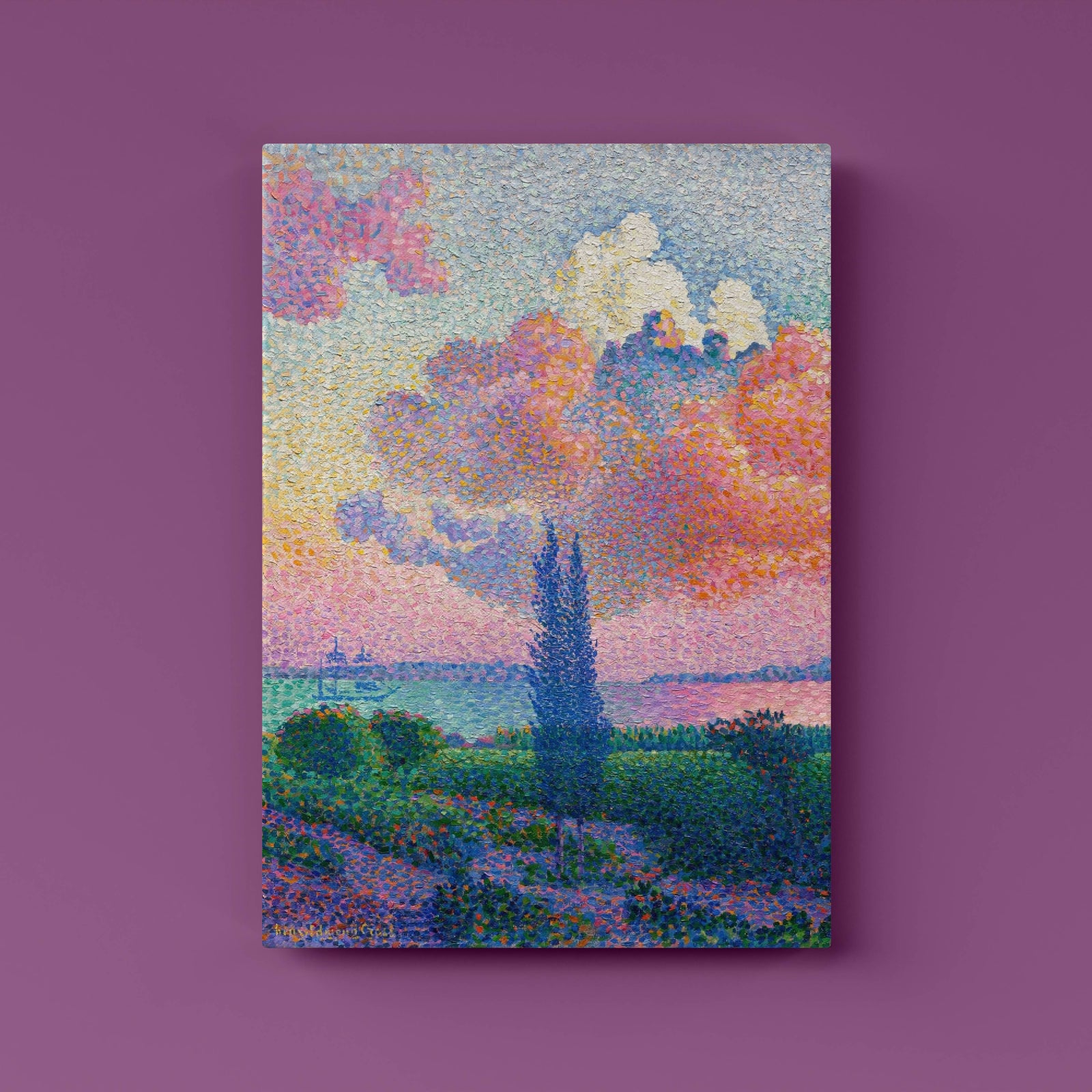 Cross - the Pink Cloud P1 - Canvas