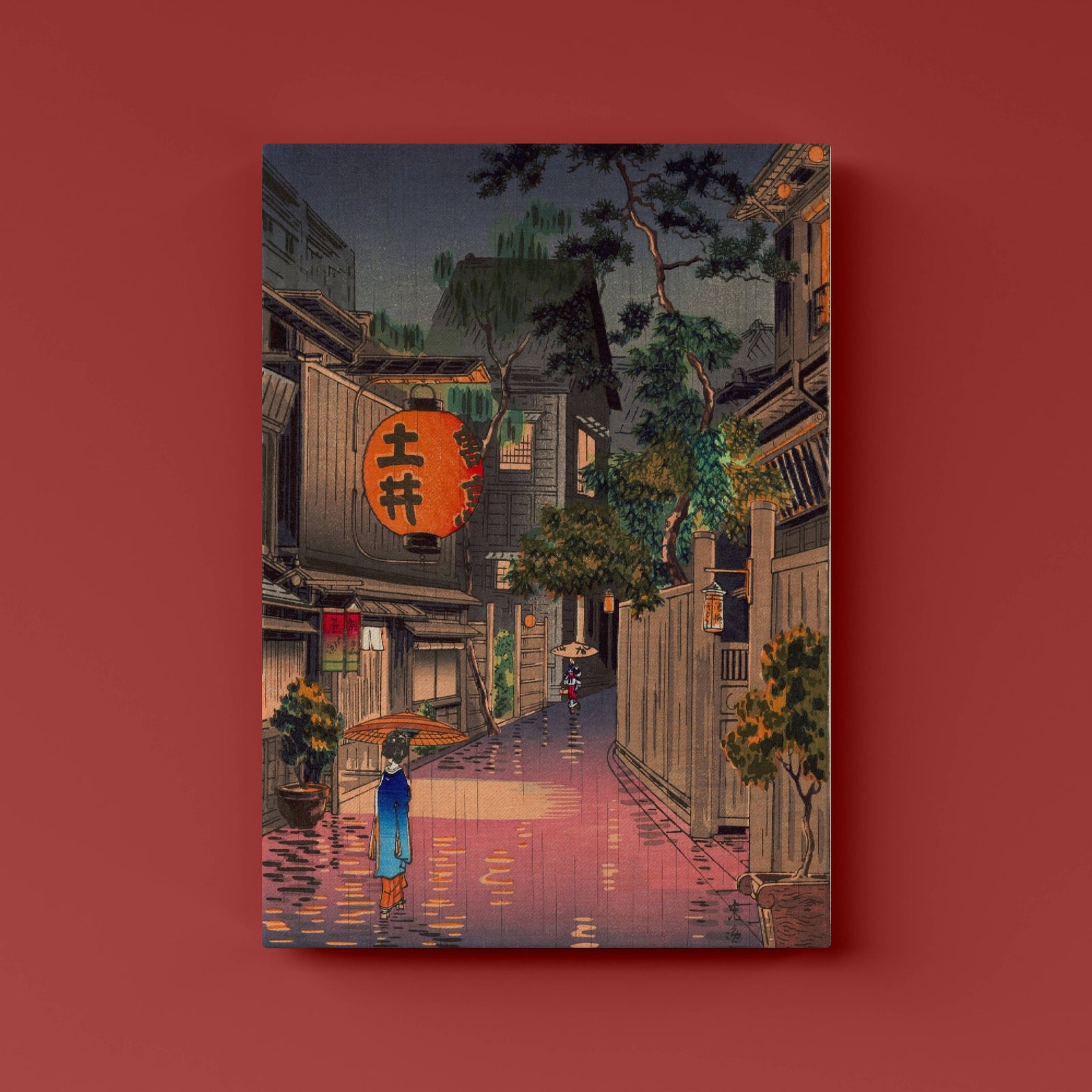 Koistu - Evening at Ushigome - Canvas