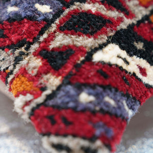 Canvello Antique Handmade Rug Wool Pillow - 14"x14"