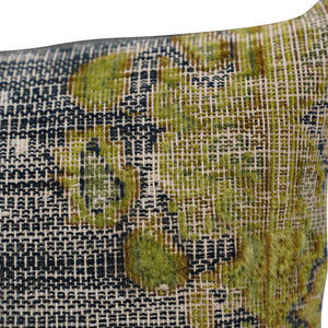 Canvello Antique Olive Green Throw Pillows - 16"x24"