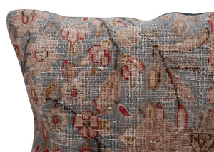 Canvello Antique Red And Brown Throw Pillows - 18"x18"