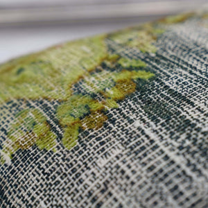 Canvello Antique Rug Olive Green Pillows - 16"x24"