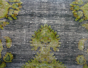 Canvello Antique Rug Olive Green Pillows - 16"x24"