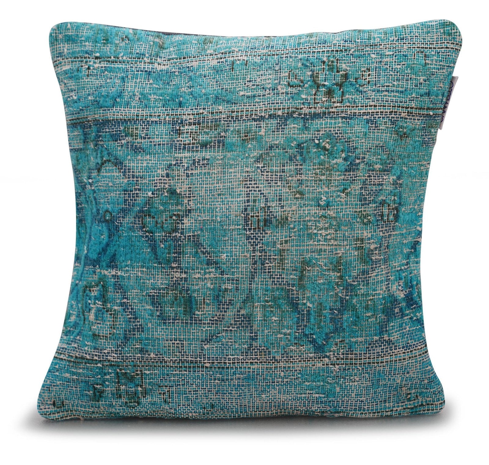 Canvello Antique Rug Sofa Cushion Pillow - 16"x16"