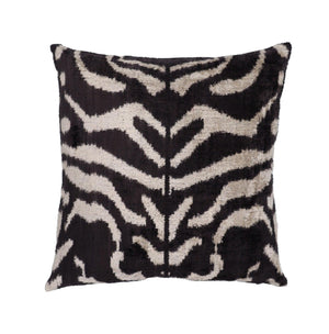 Canvello Black And White Throw Pillow | 16 x 16 in (40 x 40 cm)