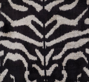 Canvello Black And White Throw Pillow | 16 x 16 in (40 x 40 cm)