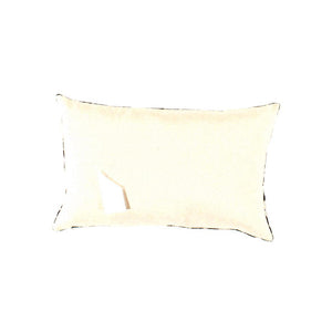 Canvello Black & Blue Silk Ikat Pillows - TI 156