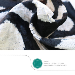 Canvello Black Pillows For Couch - 18x18 | Set of 2 |