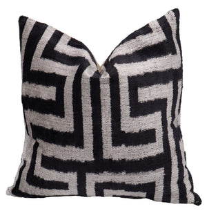 Canvello Black & White Throw Pillows | 16 x 16 in (40 x 40 cm)