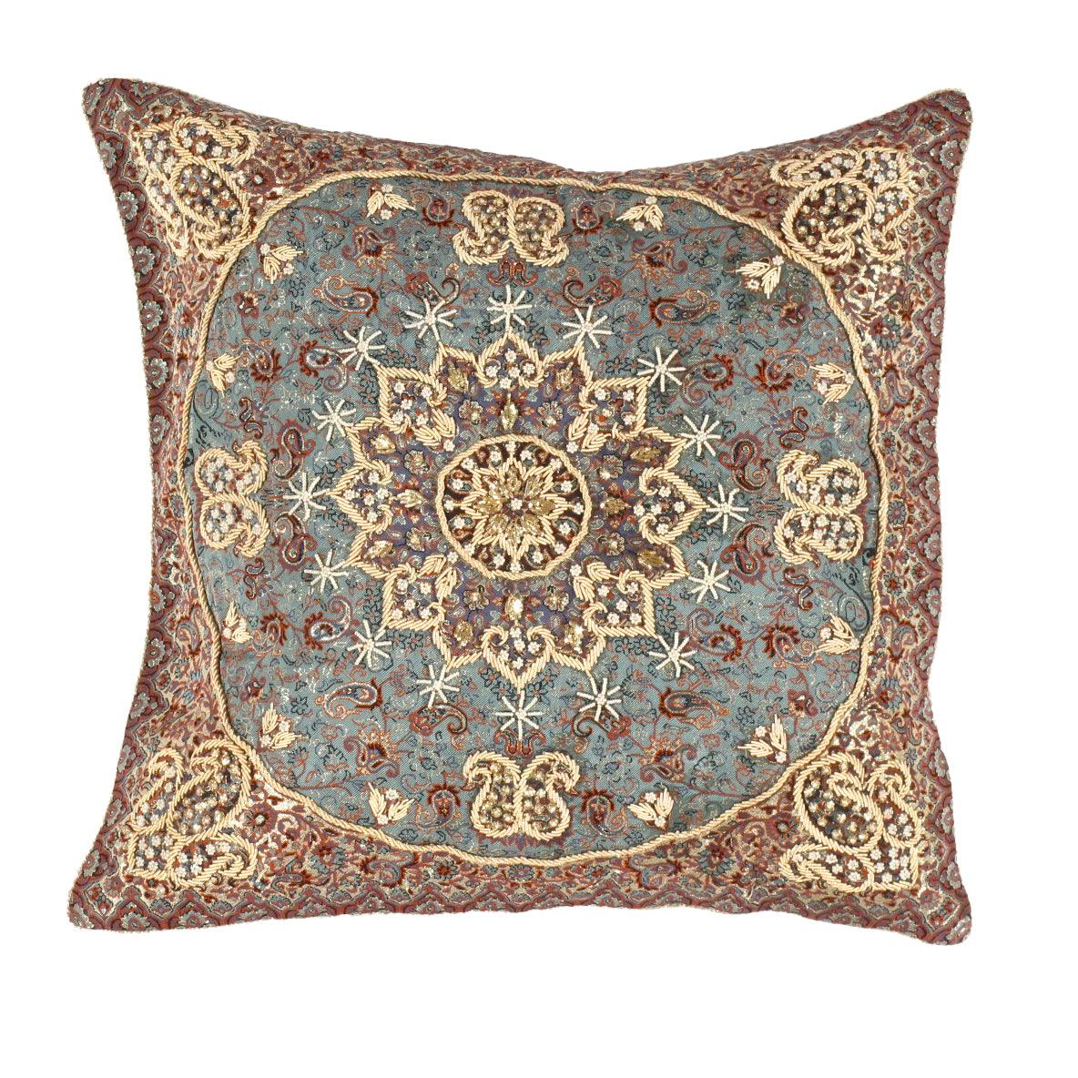 Canvello Blue Diamond Silkroad Silk Termeh - 20''