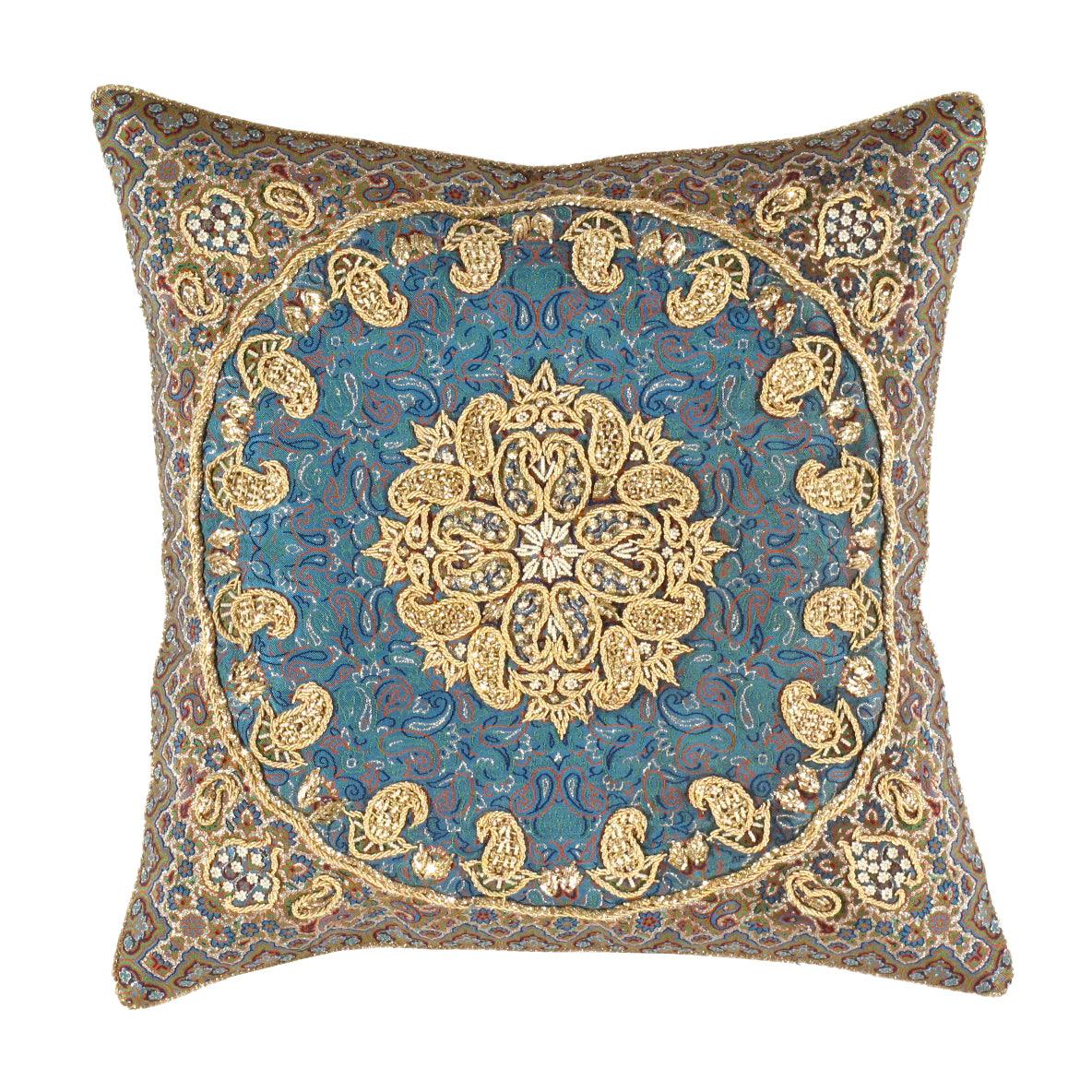 Canvello Blue Diamond Silkroad Silk Termeh - 20''