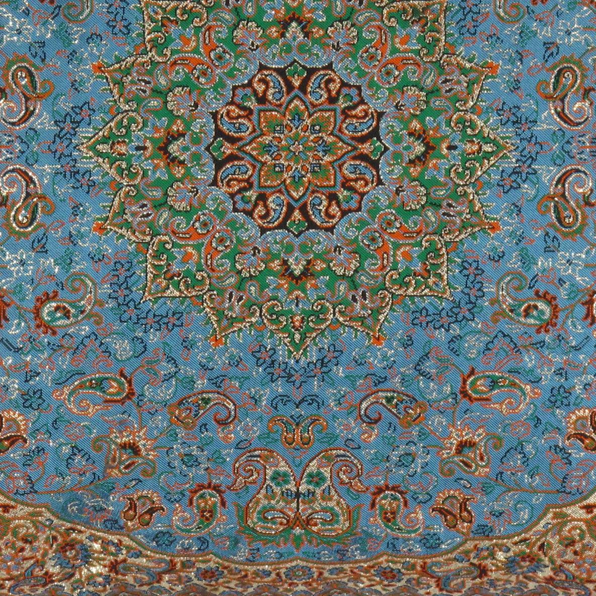 Canvello Blue Diamond Silkroad Silk Termeh - 20''