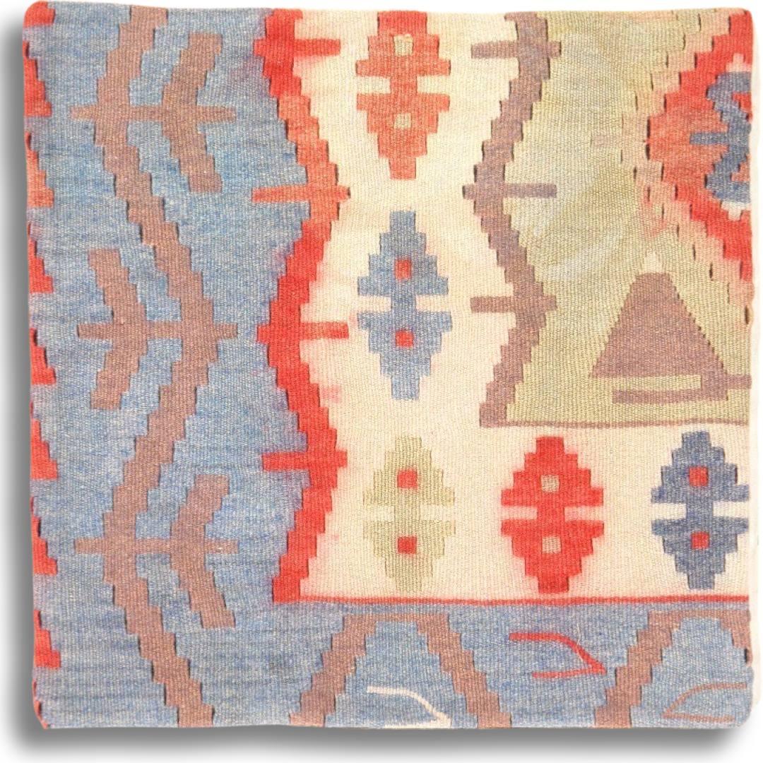 Canvello Canvello Vintage Turkish Hand Knotted Throw Pillow - 20"x20"