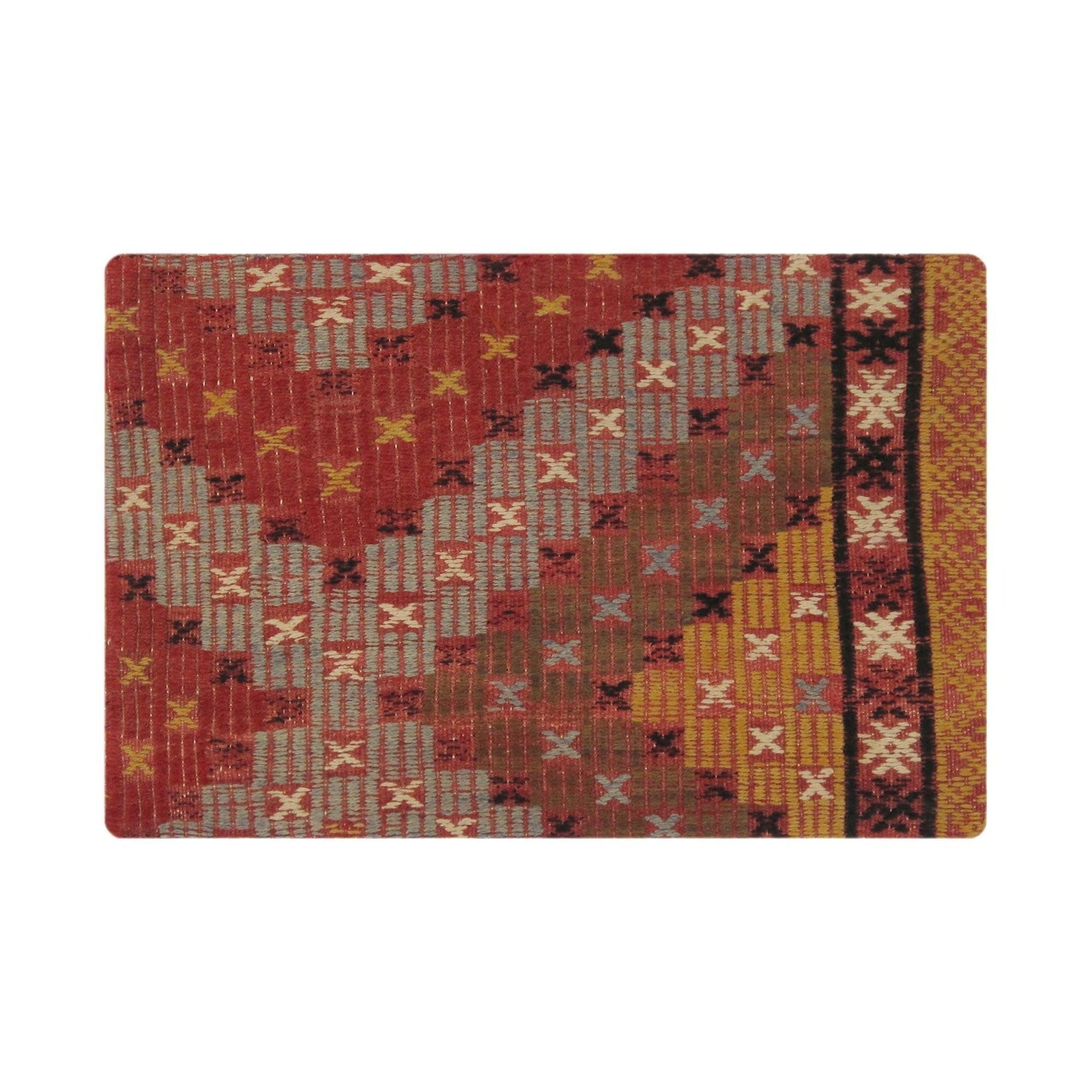 Canvello Canvello Vintage Turkish Kilim Multi Color Accent Pillow Cover - 16" x 24"