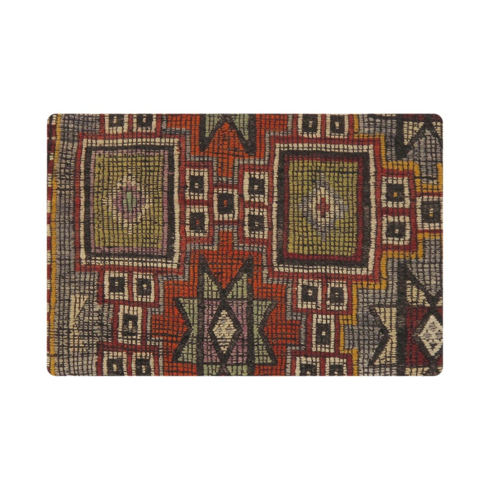 Canvello Canvello Vintage Turkish Kilim Multi Color Accent Pillow Cover - 16" x 24"
