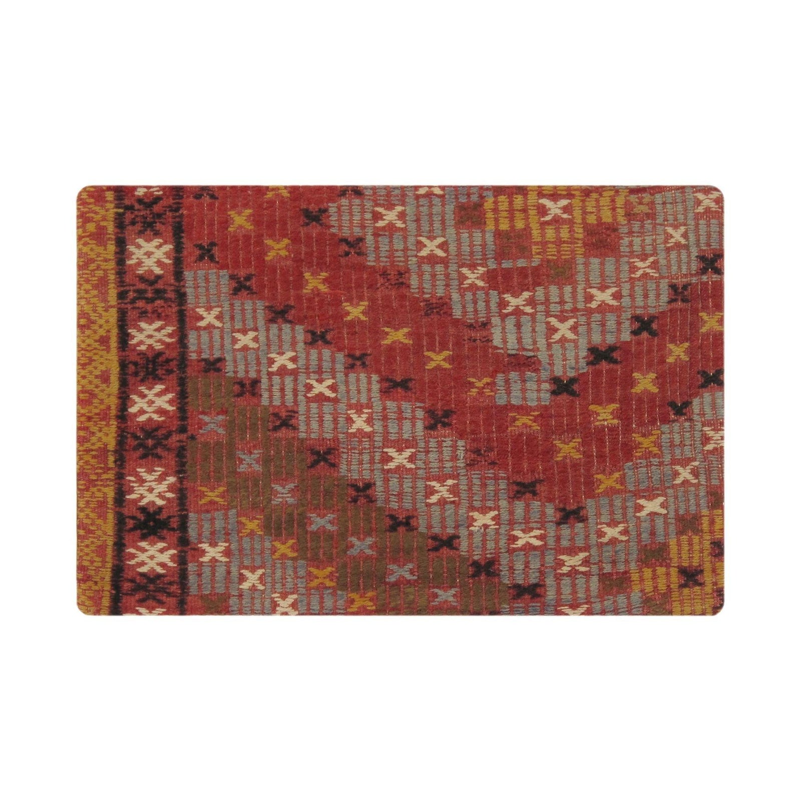 Canvello Canvello Vintage Turkish Kilim Multi Color Accent Pillow Cover - 16" x 24"