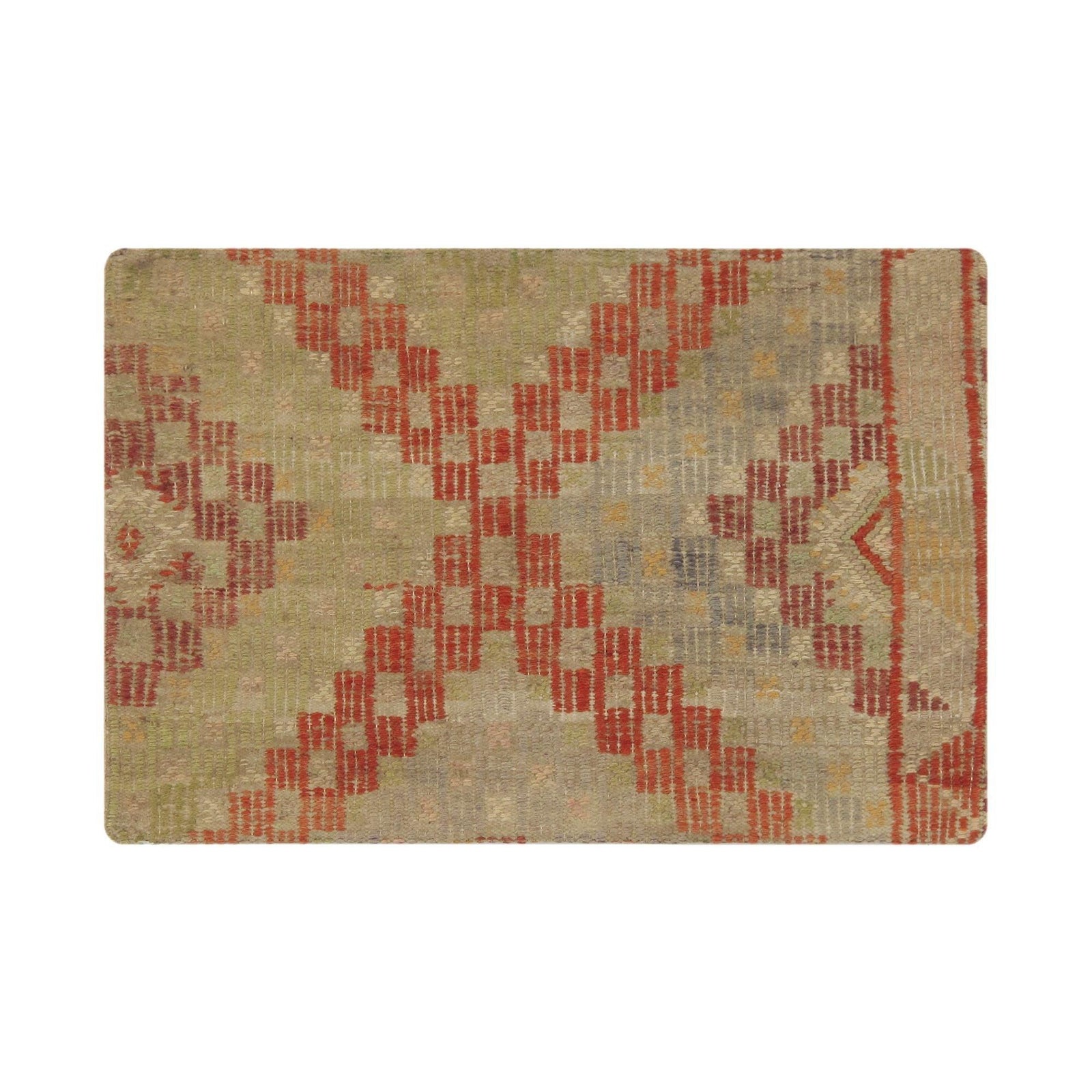 Canvello Canvello Vintage Turkish Kilim Multi Color Accent Pillow Cover - 16" x 24"