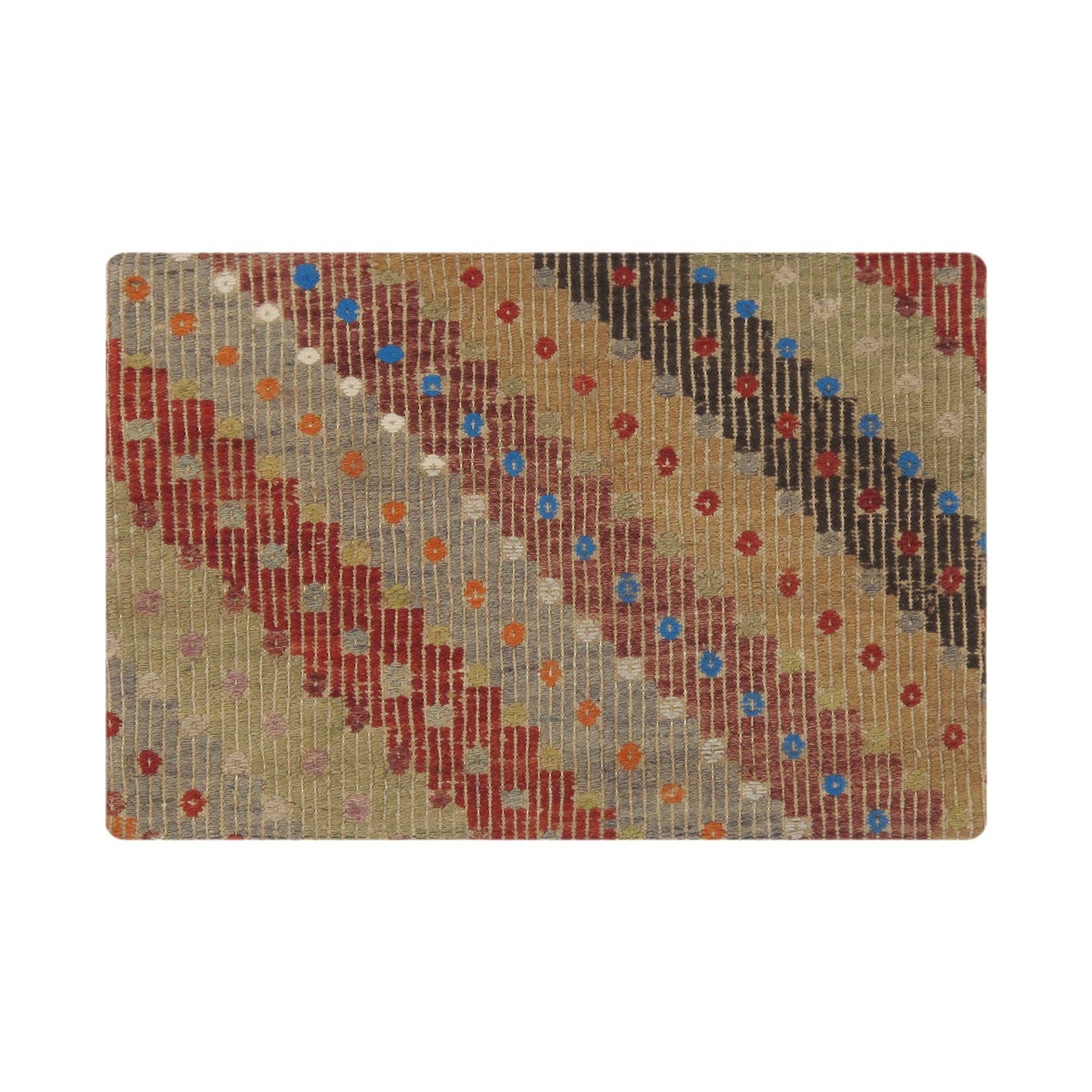 Canvello Canvello Vintage Turkish Kilim Multi Color Accent Pillow Cover - 16" x 24"
