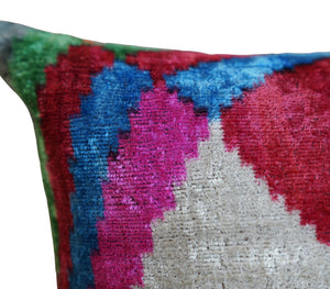 Canvello Decorative Abstract Multi Color Cushion Pillows For Sofa - 20x20 in