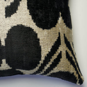 Canvello Decorative Black And White Throw Pillow