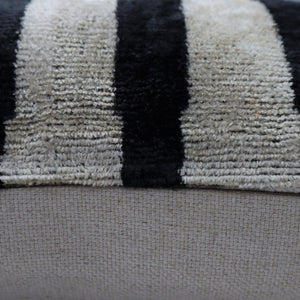 Canvello Decorative Black & White Pillow | 16x16 inch