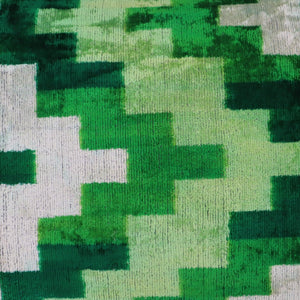 Canvello Decorative Green Throw Pillow Down Filled - 16x24 in