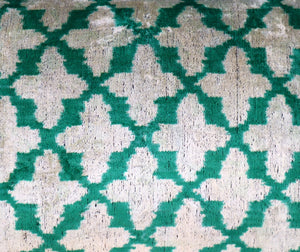 Canvello Decorative Green Throw Pillow Down Filled - 16x24 in