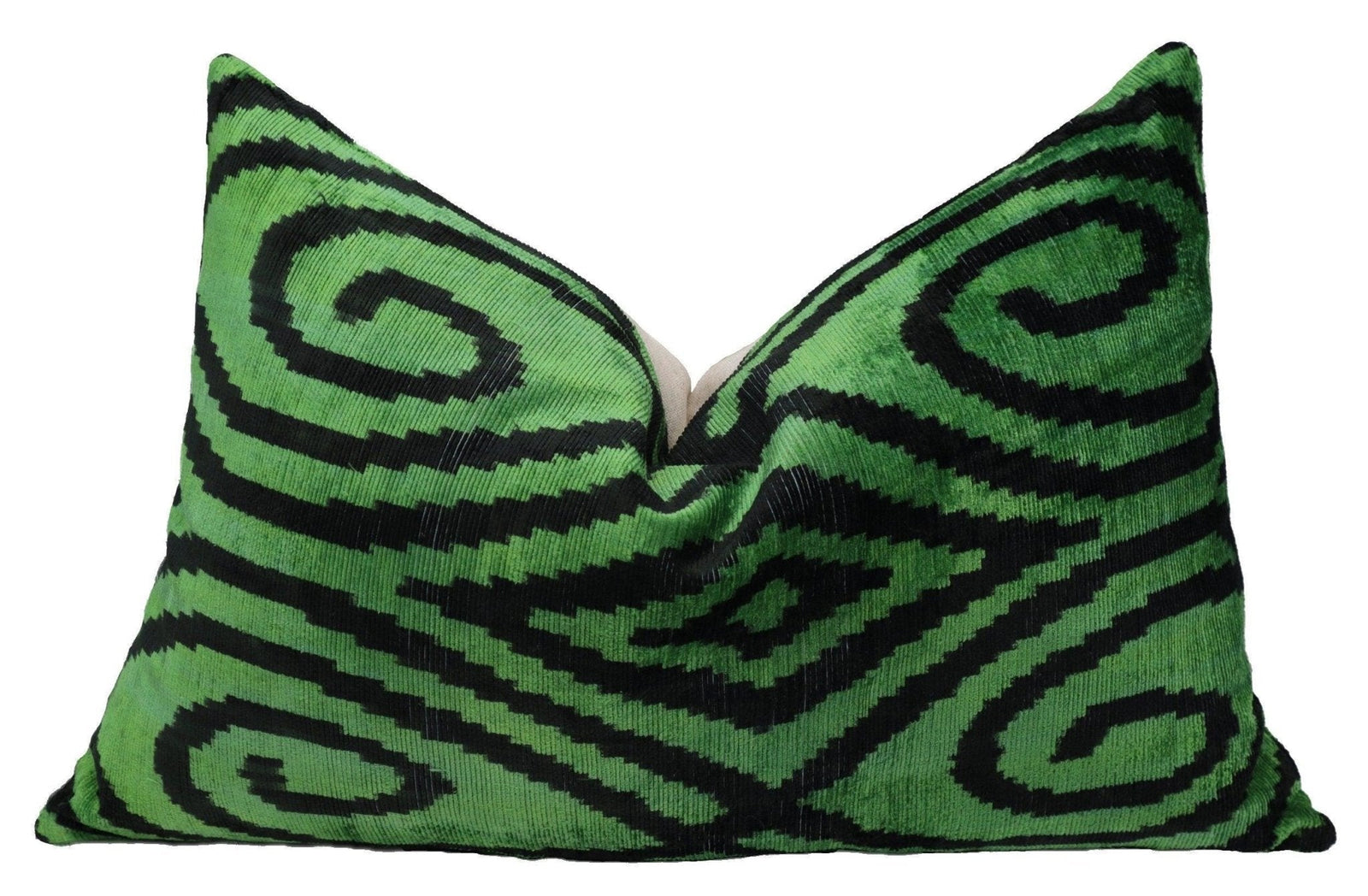 Canvello Decorative Green Throw Pillows for Couch - 16x24 in