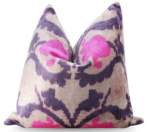 Canvello Earth Tones Pink Pillows With Luxury Decorative Cover - 16x16 in