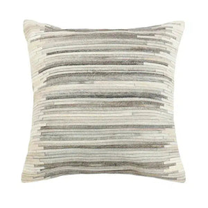 Canvello Galaxy Cowhide Throw Pillow