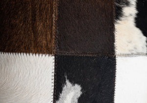 Canvello Genuine Cowhide Leather Decorative Throw Pillows - Handmade Patchwork Boho Accent Pillows For Sofa, Couch, Bed, Chair - Western Southwestern Farmhouse Pillow Covers With Feather Down Insert Included