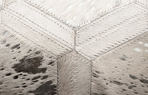 Canvello Genuine Cowhide Leather Decorative Throw Pillows - Handmade Patchwork Boho Accent Pillows For Sofa, Couch, Bed, Chair - Western Southwestern Farmhouse Pillow Covers With Feather Down Insert Included