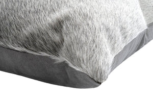Canvello Genuine Cowhide Leather Decorative Throw Pillows - Handmade Patchwork Boho Accent Pillows For Sofa, Couch, Bed, Chair - Western Southwestern Farmhouse Pillow Covers With Feather Down Insert Included)