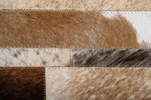 Canvello Genuine Cowhide Leather Decorative Throw Pillows - Handmade Patchwork Boho Accent Pillows For Sofa, Couch, Bed, Chair - Western Southwestern Farmhouse Pillow Covers With Feather Down Insert Included)