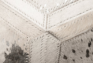 Canvello Genuine Cowhide Leather Decorative Throw Pillows - Handmade Patchwork Boho Accent Pillows For Sofa, Couch, Bed, Chair - Western Southwestern Farmhouse Pillow Covers With Feather Down Insert Included