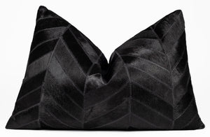 Canvello Genuine Cowhide Leather Decorative Throw Pillows - Handmade Patchwork Boho Accent Pillows For Sofa, Couch, Bed, Chair - Western Southwestern Farmhouse Pillow Covers With Feather Down Insert Included