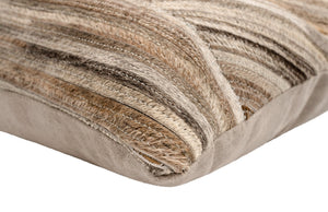 Canvello Genuine Cowhide Leather Decorative Throw Pillows - Handmade Patchwork Boho Accent Pillows For Sofa, Couch, Bed, Chair - Western Southwestern Farmhouse Pillow Covers With Feather Down Insert Included)