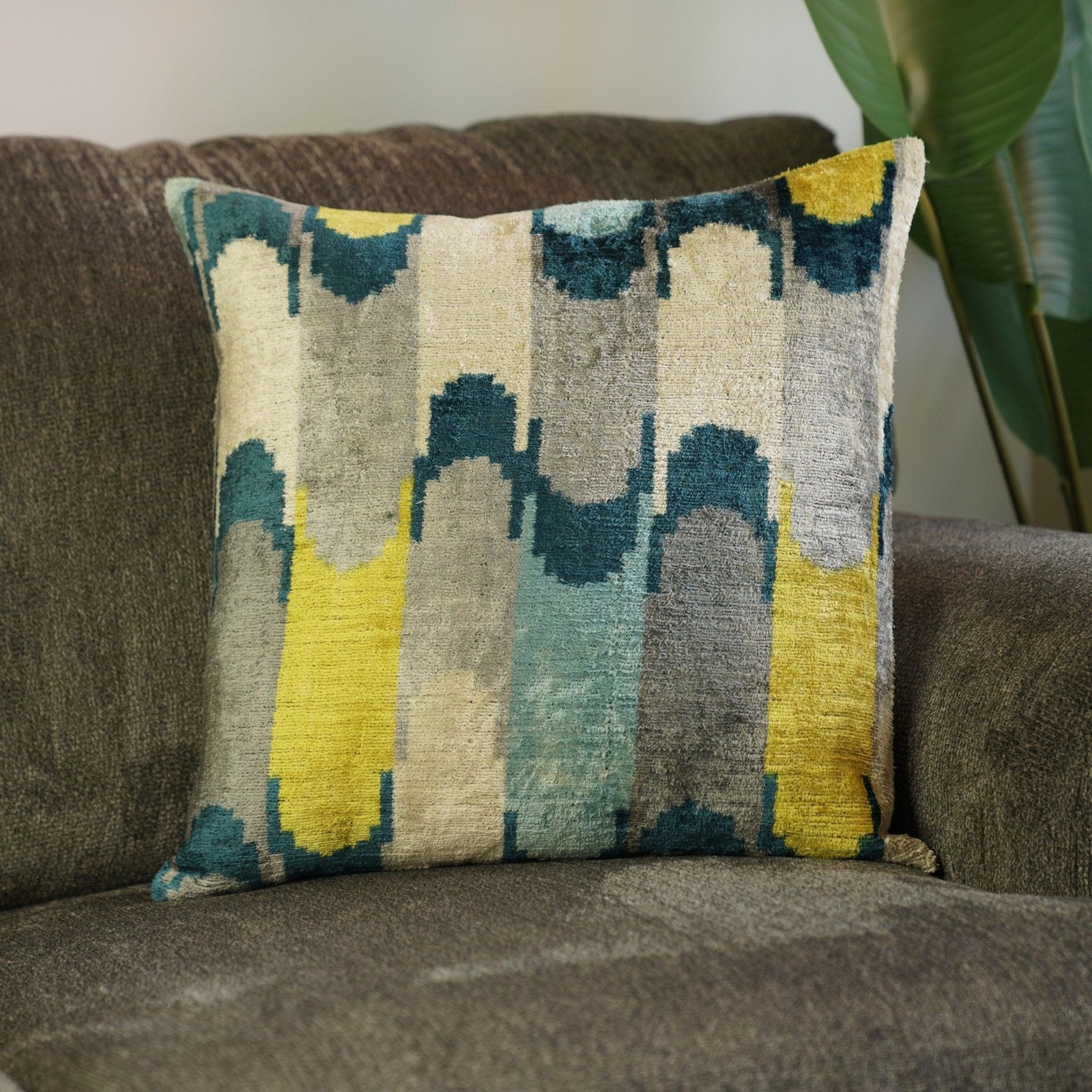 Canvello Hand Woven Throw Pillows For Bed | 20 x 20 in (50 x 50 cm)