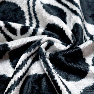 Canvello Handmade Black & White Velvet Throw Pillows - 20x20
