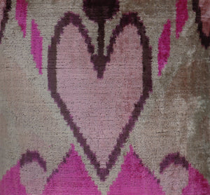 Canvello Handmade Decorative Throw Pillow with Down Filled Cushion Insert
