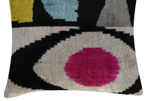 Canvello Handmade Decorative Throw Pillow with Down Filled Cushion Insert