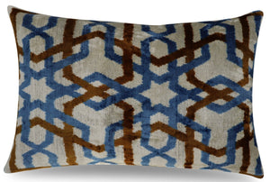 Canvello Handmade Decorative Throw Pillow with Down Filled Cushion Insert