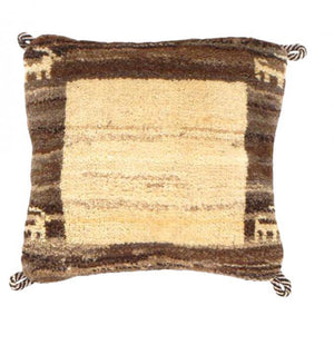 Canvello Handmade Gabbeh Lori Pillow - 12" X 12"