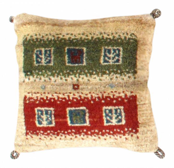 Canvello Handmade Gabbeh Lori Pillow - 12" X 12"