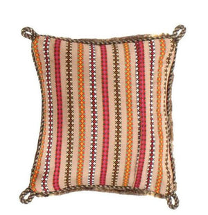 Canvello Handmade Gabbeh Lori Pillow - 12" X 12"