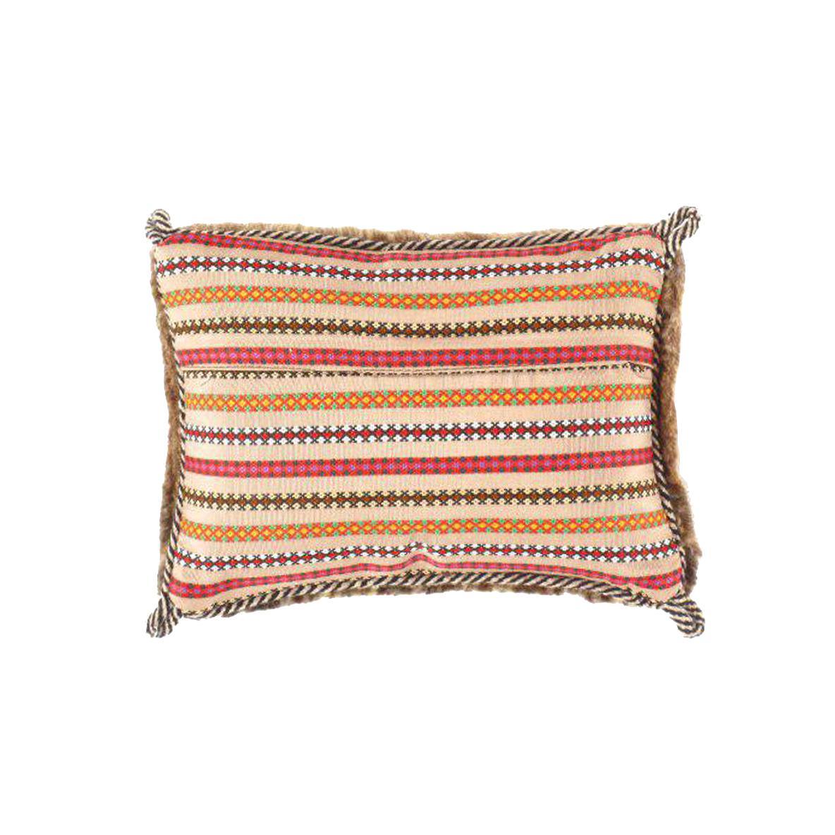 Canvello Handmade Gabbeh Lori Pillow - 12" X 12"